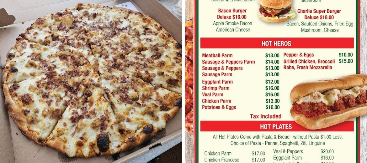 Mamma Grace Pizzeria & Restaurant Menu