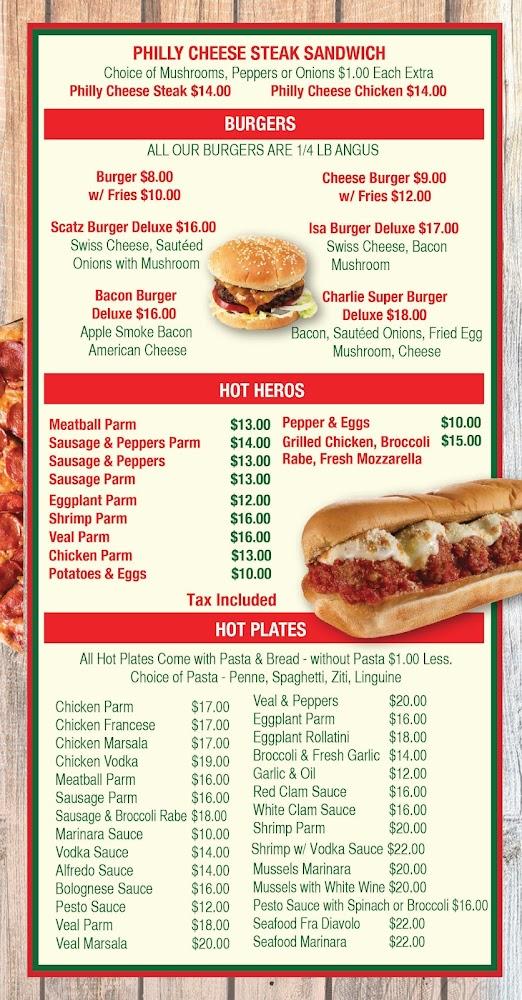 Mamma Grace Pizzeria & Restaurant Menu image 2
